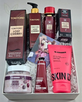 Подарочный набор косметики No Brand в стиле Tom Ford Lost Cherry 5 в 1 ver.05