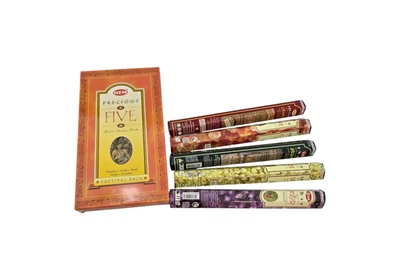 Набор благовоний Precious Five от HEM шестигранники 5 шт