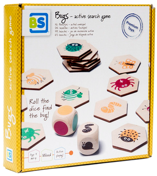 Дерев'яна гра 4в1 BS Toys Знайди черв'ячка XL (8717775443926)