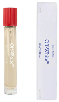 Woda perfumowana unisex Off-White Solution No.4 15 ml (8051594672588)