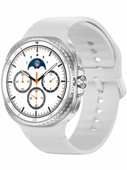 Смарт часы Lexego HD8C Classic 46 мм Умные часы с 2 ремешками в комплекте Smart Watch Bluetooth, GPS, компасом, спортивными режимами, спортивный трекер White HD8C-46W