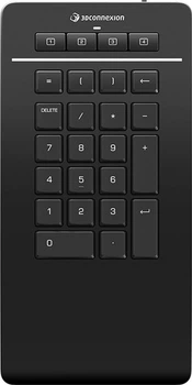 Klawiatura bezprzewodowa 3Dconnexion Numpad Pro USB/Wireless Black (3DX-700105)