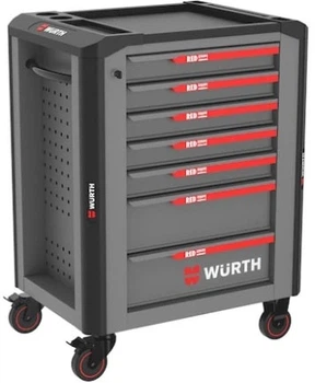 Тележка инструментальная Wurth PLUS 8.4 7 RED STRIPE (5584840007)