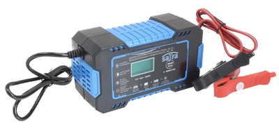 Зарядное устройство автоматическое импульсное 6/12V 6A LCD SATRA S-MORAY6A (Код6493)