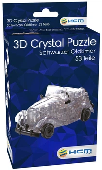 Puzzle 3D Crystal HCM Kinzel Automobil Czarny 53 elementy (4018928591346)