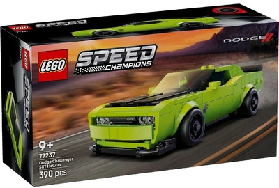 Конструктор LEGO Speed Champions Спортивний автомобіль Dodge Challenger SRT Hellcat 390 деталей (77237) (955555915421562) - Уцінка