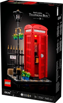 Конструктор LEGO Ideas Червона лондонська телефонна будка 1460 деталей (21347) (955555915128001) - Уцінка