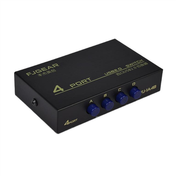 Соединитель FJGEAR, USB (switch) на 4 гнезда USB B (FJ-1А2В)