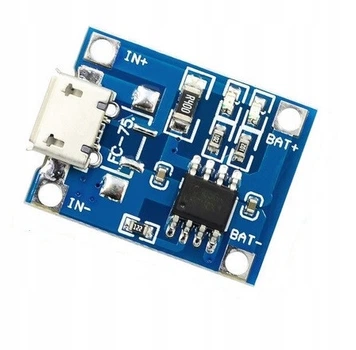 Контроллер заряда для литиевой батареи, 1А, разъем micro-USB