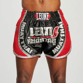 Шорти для тайського боксу Leone Chiang Rai Black XL (3419_500194)