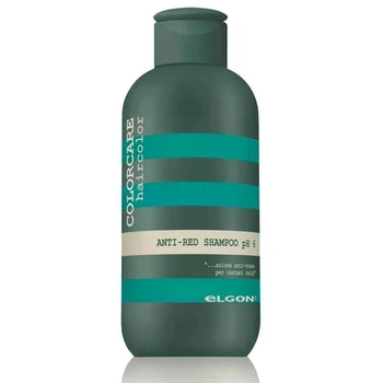 Шампунь для нейтрализации рыжих и красных оттенков Elgon Colorcare Anti-Red Shampoo 300 мл
