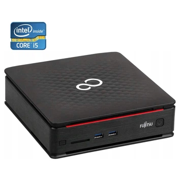 Неттоп Б-класс Fujitsu Esprimo Q920 USFF / Intel Core i5-4590T (4 ядра по 2.0 - 3.0 GHz) / 6 GB DDR3 / 240 GB SSD / Intel HD Graphics 4600 б/у