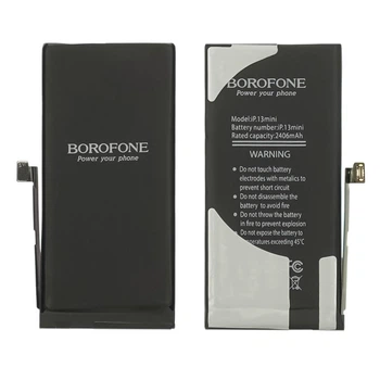 Аккумулятор Borofone для Apple iPhone 13 Mini Черный Сумісність акумулятора - Apple (IC)