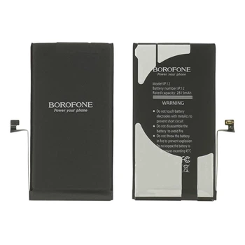 Аккумулятор Borofone для Apple iPhone 12/12 Pro Черный Сумісність акумулятора - Apple (IC)