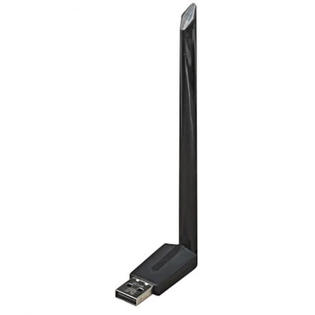 Wi-Fi адаптер W135 300Mbps с антенной черный