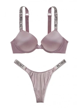 Комплект Victoria’s Secret Бронзовий 34C-XS