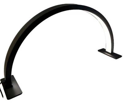 Косметична LED-лампа Half Moon 50 Вт безтіньова чорна