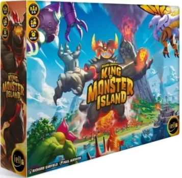 Настільна гра IELLO King of Monster Island (Володар Острова Монстрів)