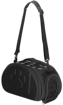 Transporter dla psa kota królika Springos do 5 kg 20 x 35 x 20 cm S Czarny (5907719480268)