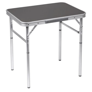 Стіл складаний Bo-Camp 60x45 см, алюмінієвий каркас, до 25 кг, Grey (1404385)