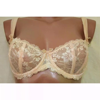 Бюстгальтер Venus мереживний корсетний 85 B бежевий 0822