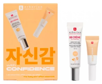 Набор Erborian BB Cream With Ginseng 15 ml Nude + Super BB Concealer SPF25 3 ml Nude