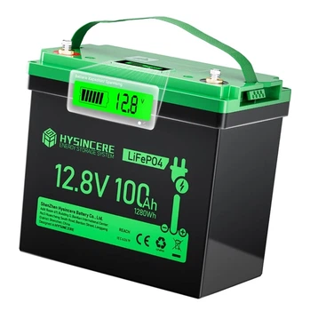 Аккумулятор HYSINCERE LiFePO4 12.8 V 100 Ah 1280 W M
