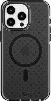 Чохол протиударний силіконовий Tech21 Evo Check MagSafe для Iphone 15 Pro Max (6.7") Smokey Black