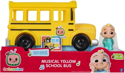 Игровой набор Feature Vehicle Желтый школьный Автобус со звуком CoComelon (2000003242788)