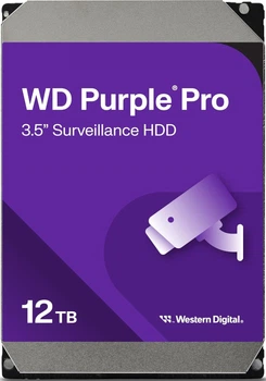 Жесткий диск 12TB 3.5" 7200 512MB SATA Purple Pro Surveillance WD (teh0013516)