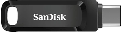 Накопичувач SanDisk 32GB USB 3.1 Type-A + Type-C Ultra Dual Drive Go Чорний (643160)