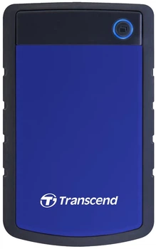 Портативний жорсткий диск Transcend 2TB USB 3.1 StoreJet 25H3 Синій