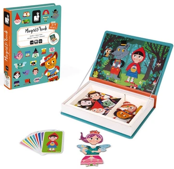 Магнітна книга Казки 30ел Janod 000324094