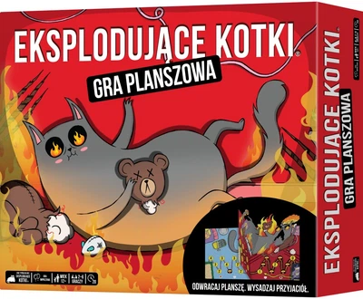 Gra planszowa Rebel Eksplodujce kotki EKIBG01PL (810171410603)