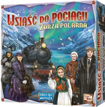 Gra planszowa Rebel Wsiąść do pociągu: Zorza polarna (841333132033)