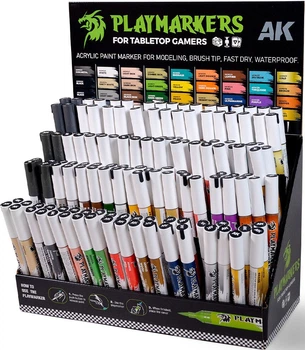Zestaw playmarkerów AK Interactive 144 szt (8435568347847)
