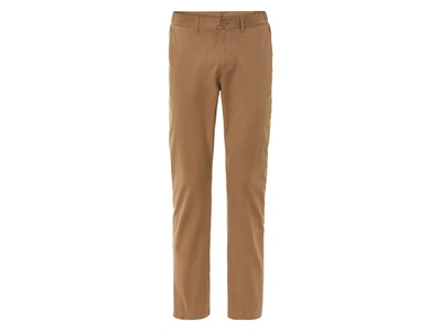 Брюки чиносы хлопковые для мужчины Livergy LYCRA® 476384 50(M) Коричневый