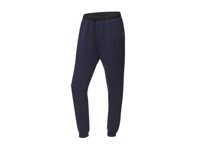 Спортивные штаны джоггеры из плотного трикотажа для мужчины Crivit LYCRA® 435485 XL темно-синий