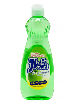 Жидкость для мытья посуды Rocket Soap Fresh, зеленое яблоко, 600 мл (301956)