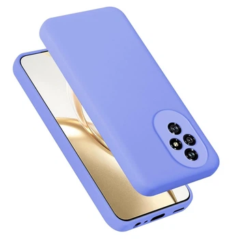 Чохол Fiji Full Soft Premium для Honor 200 Pro протиударний бампер з мікрофіброю Violet