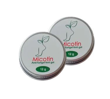 Гель для нігтів та шкіри Micotin протигрибковий - 12г банка