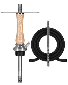 Шахта кальянная Aroma Hookah Uniform Steel Original Бежевая под уплотнитель арома хука юниформ из нержавеющей стали 41см с диффузором