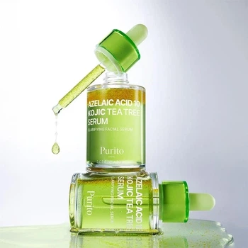 Сыворотка с азелаиновой кислотой и чайным деревом Purito Seoul Azelaic Acid 10 Kojic Tea Tree Serum 30 мл