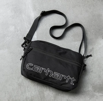 Сумка месенджер через плече Carhartt прямокутна чорний