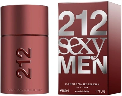 Туалетна вода для чоловіків Carolina Herrera 212 Sexy Men 50 мл (8411061602539)