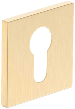 Rozeta na wkładkę Metal-Bud 101128347 BELLA Q SLIM Złota (5901643188627)