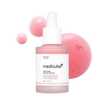 Восстанавливающая сыворотка с молекулами ДНК и розовыми пептидами Medicube PDRN Pink Peptide Serum 30 ml