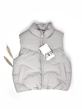 Жілет демісезонний ZARA 116 см бежевий артикул Л1199