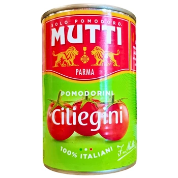 Помідори чері Mutti Pomodorini Ciliegini у томатному соку 400 г