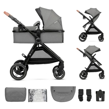 Універсальна коляска-трансформер 2 в 1 Kinderkraft Esme Grey, 5902533929658